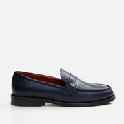 Women’s Leather Loafer - Navy