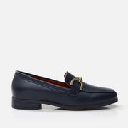 Women’s Leather Loafer - Navy