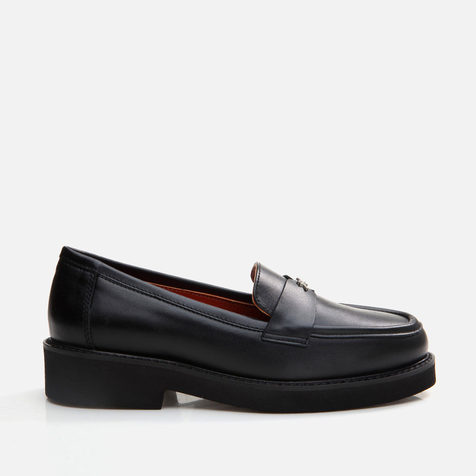 Women’s Leather Loafer - Black