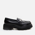 Women's Leather Classic Loafer - Black
