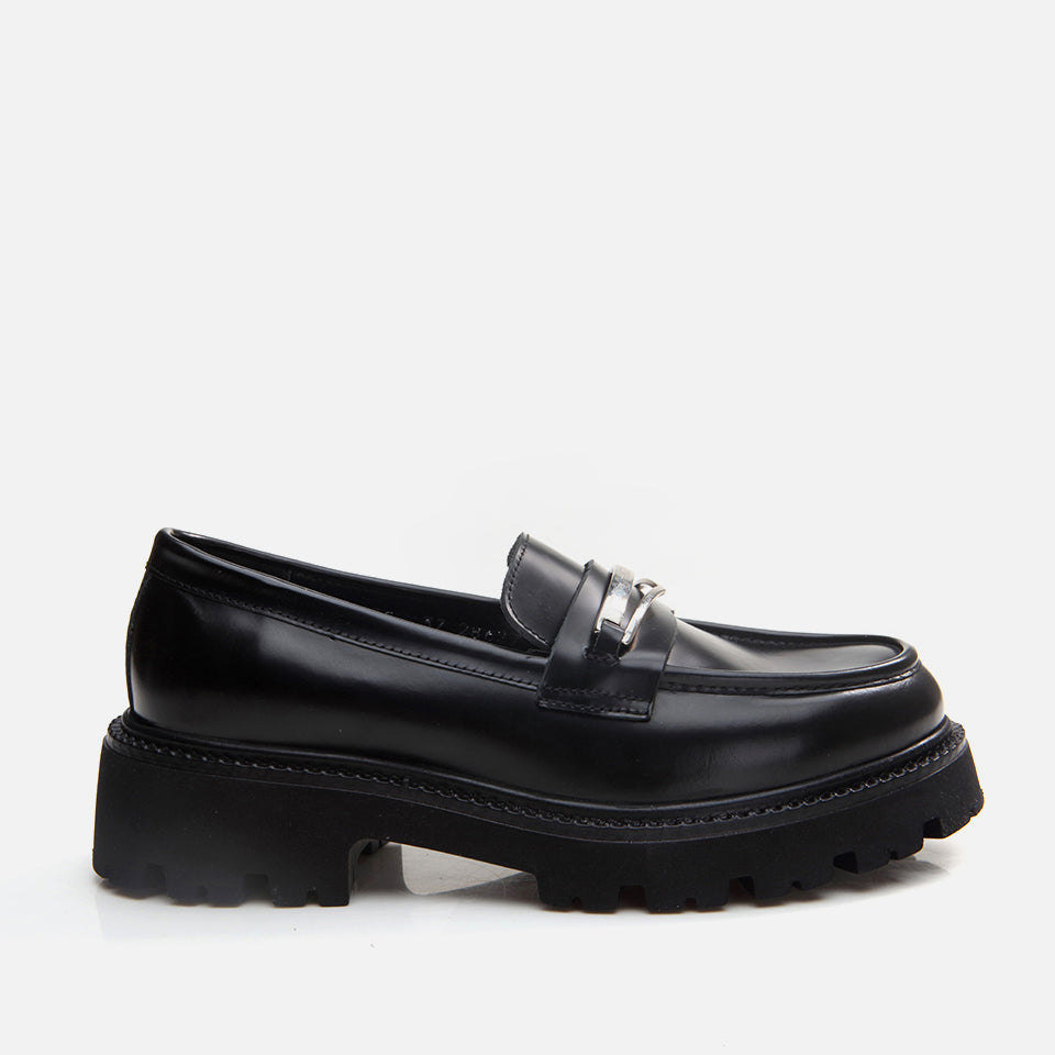 Women’s Leather Classic Loafer - Black