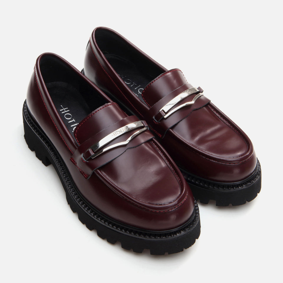 Women’s Leather Classic Loafer - Burgundy