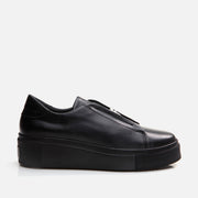 Women’s Leather Trainers - Black