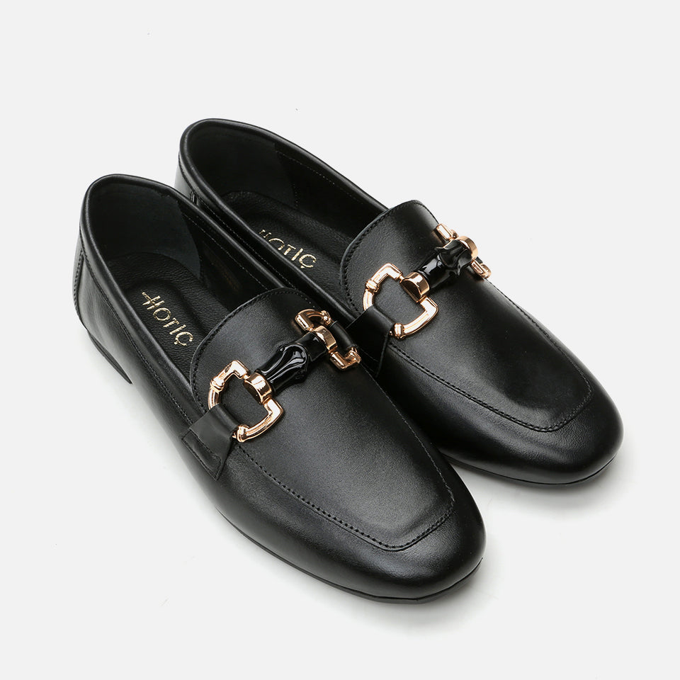 Women’s Leather Loafer - Black