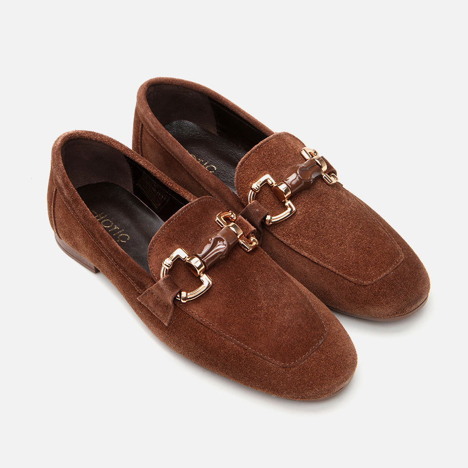 Women’s Leather Loafer - Brown