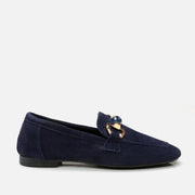 Women’s Leather Loafer - Navy