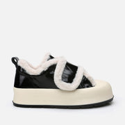 Women’s Leather Trainers - Black
