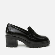 Women’s Block-Heel Shoes - Black