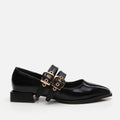 Women's Mary Jane Shoes Loafer - Black