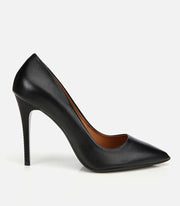 Women’s Leather Stiletto - Black