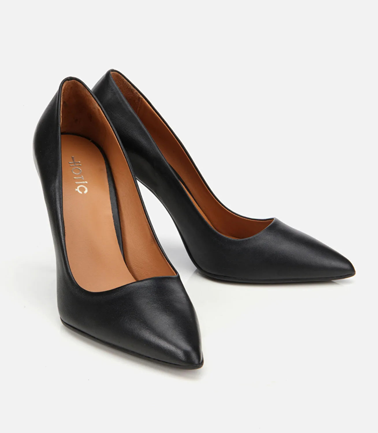 Women’s Leather Stiletto - Black