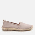 Women's Leather Loafer - Taupe