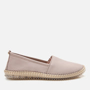 Women's Leather Loafer - Taupe