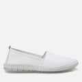 Women's Leather Loafer - White