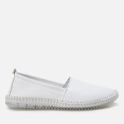 Women's Leather Loafer - White