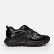 Men’s Leather Trainer - Black