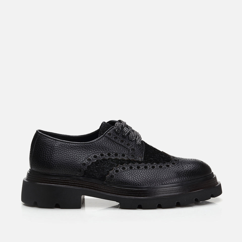 Men’s Leather Casual Shoes - Black