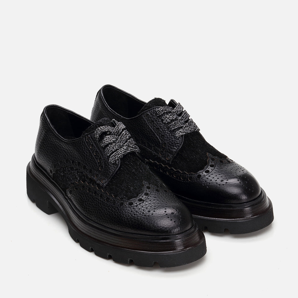 Men’s Leather Casual Shoes - Black