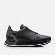 Men’s Genuine Leather Trainers - Black