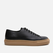 Men’s Leather Black Casual Shoes - Black
