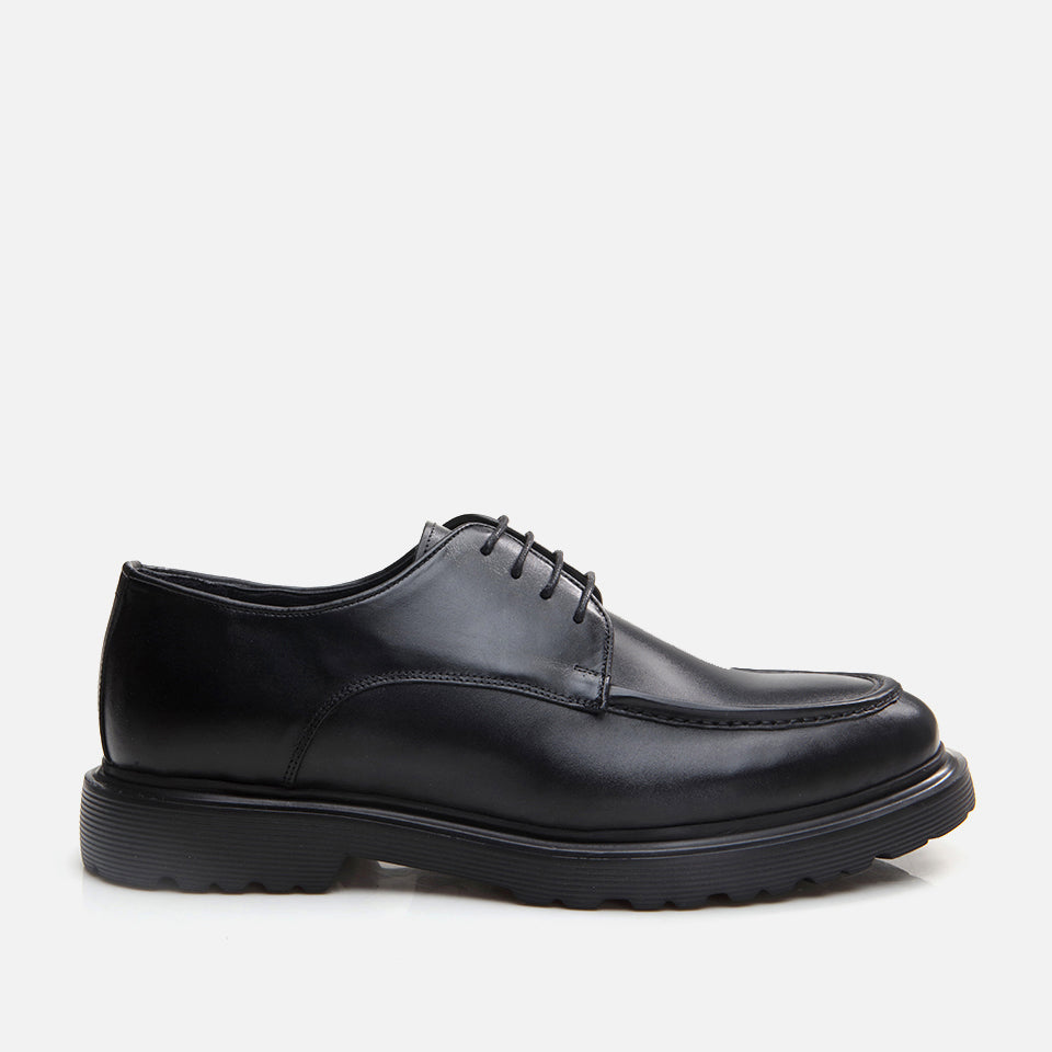 Men’s Leather Casual Shoes - Black