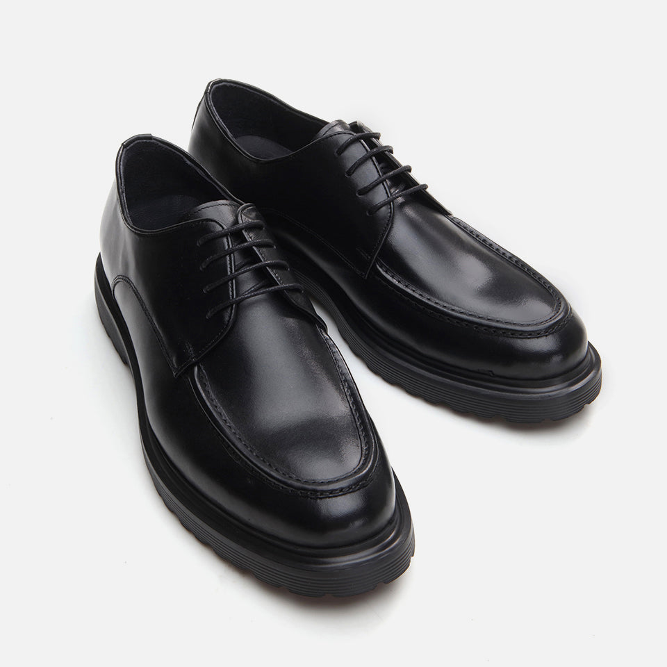 Men’s Leather Casual Shoes - Black