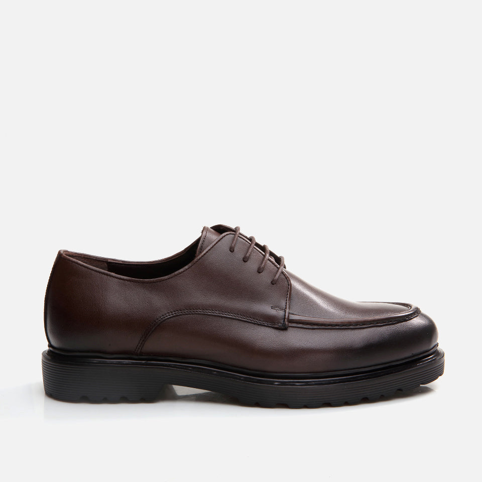 Men’s Leather Casual Shoes - Brown