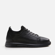 Men’s Genuine Leather Trainers - Black