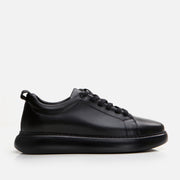 Men’s Genuine Leather Trainers - Black