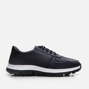 Men’s Leather Casual Shoes - Navy