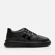 Men’s Genuine Leather Casual Shoes - Black