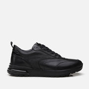 Men’s Leather Trainers - Black