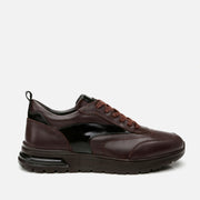 Men’s Leather Trainers - Brown