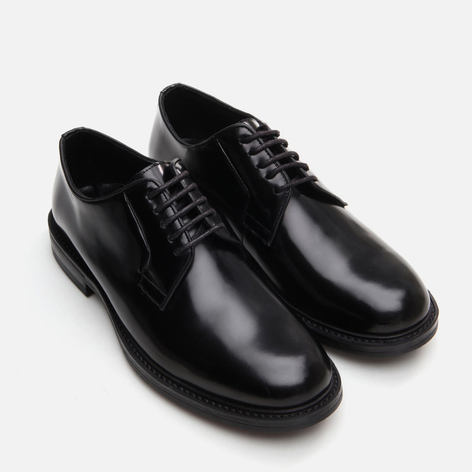 Men’s Leather Casual Shoes - Black