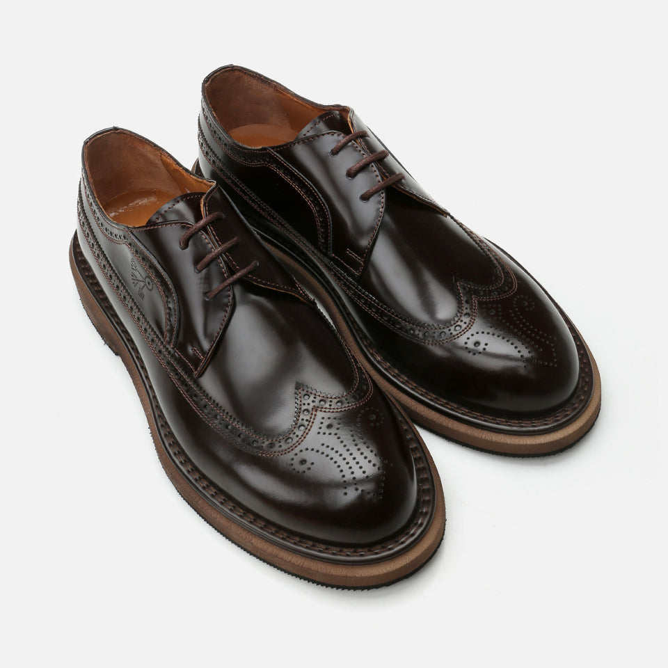 Men’s Genuine Leather Casual Shoes - Brown