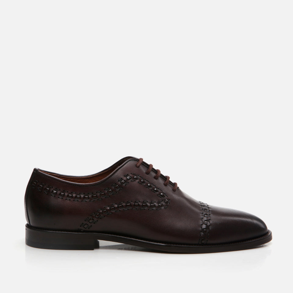 Men’s Leather Classic Shoes - Brown