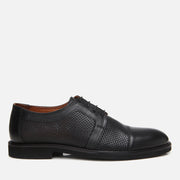 Men's Leather Sneakers - Black