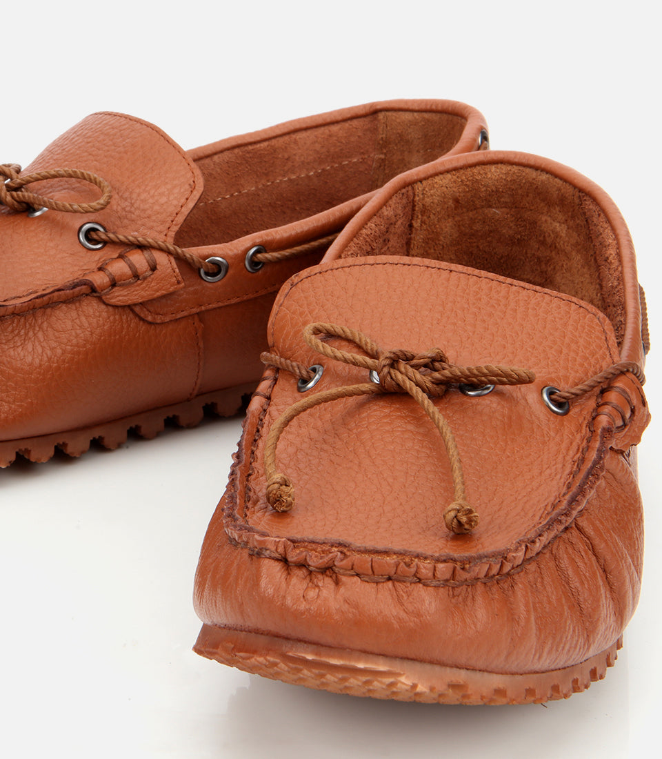 Men's Leather Sneakers - Tan