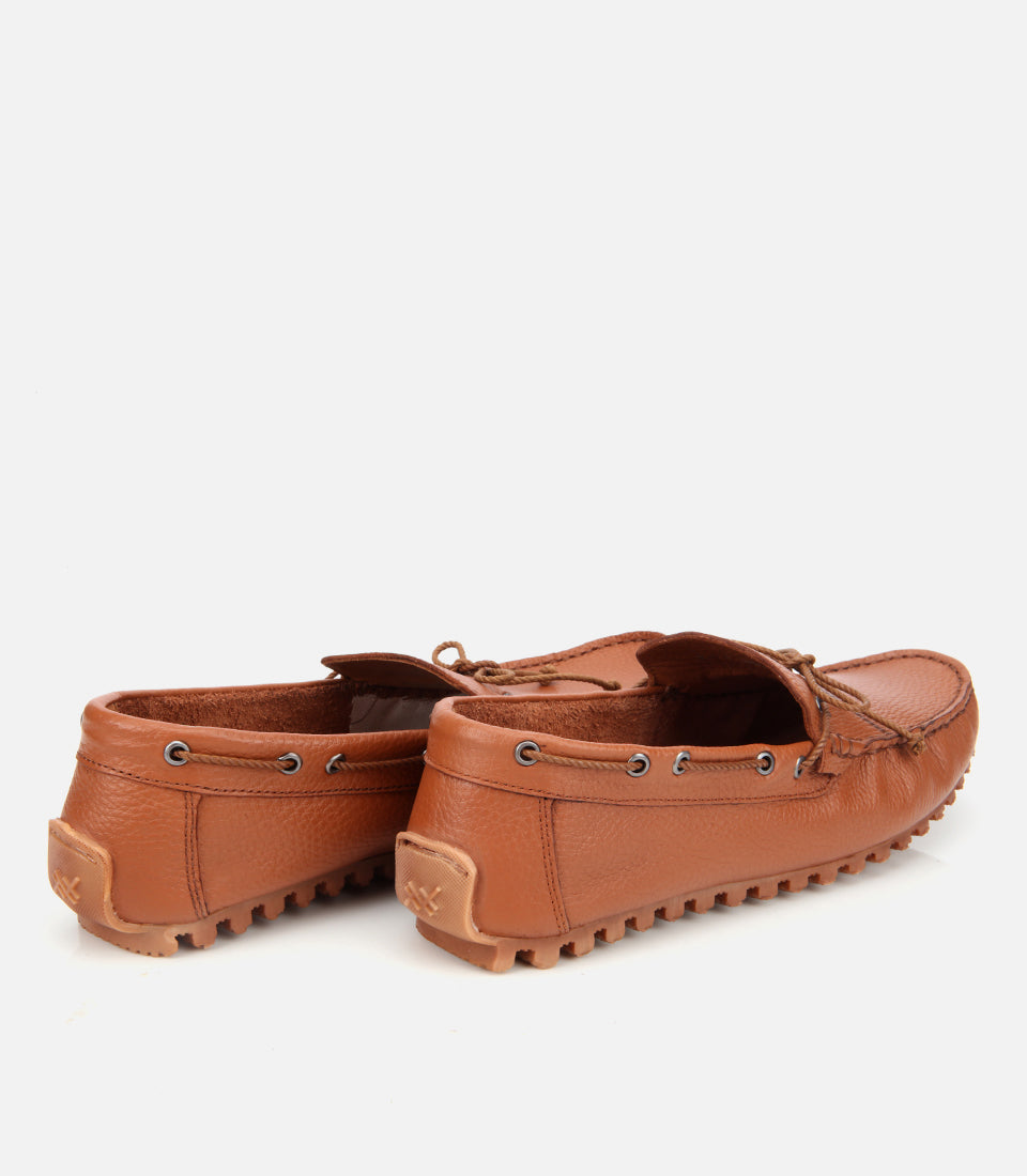 Men's Leather Sneakers - Tan