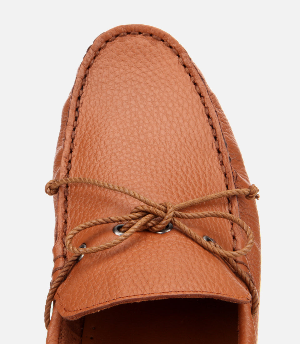 Men's Leather Sneakers - Tan