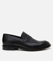 Men’s Leather Classic Shoes - Black