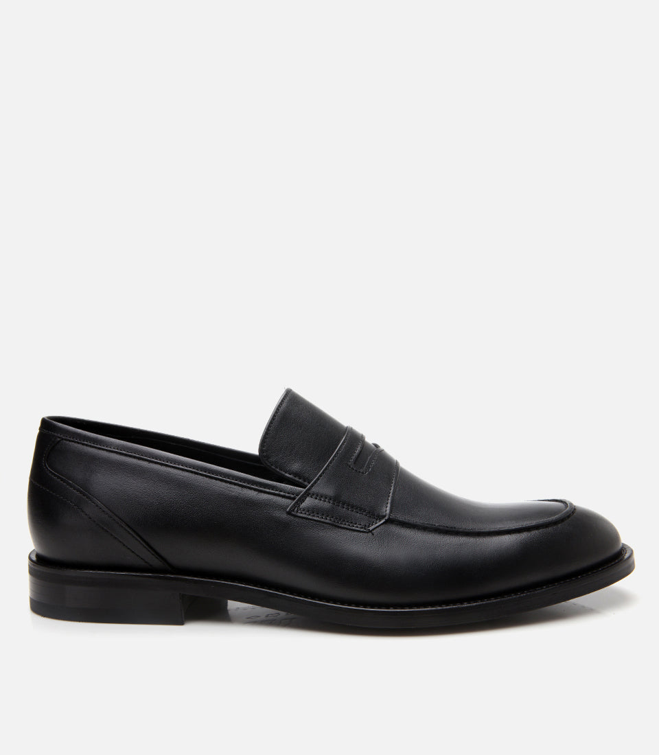 Men’s Leather Classic Shoes - Black