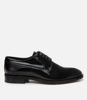 Men’s Patent Leather Shoes - Black
