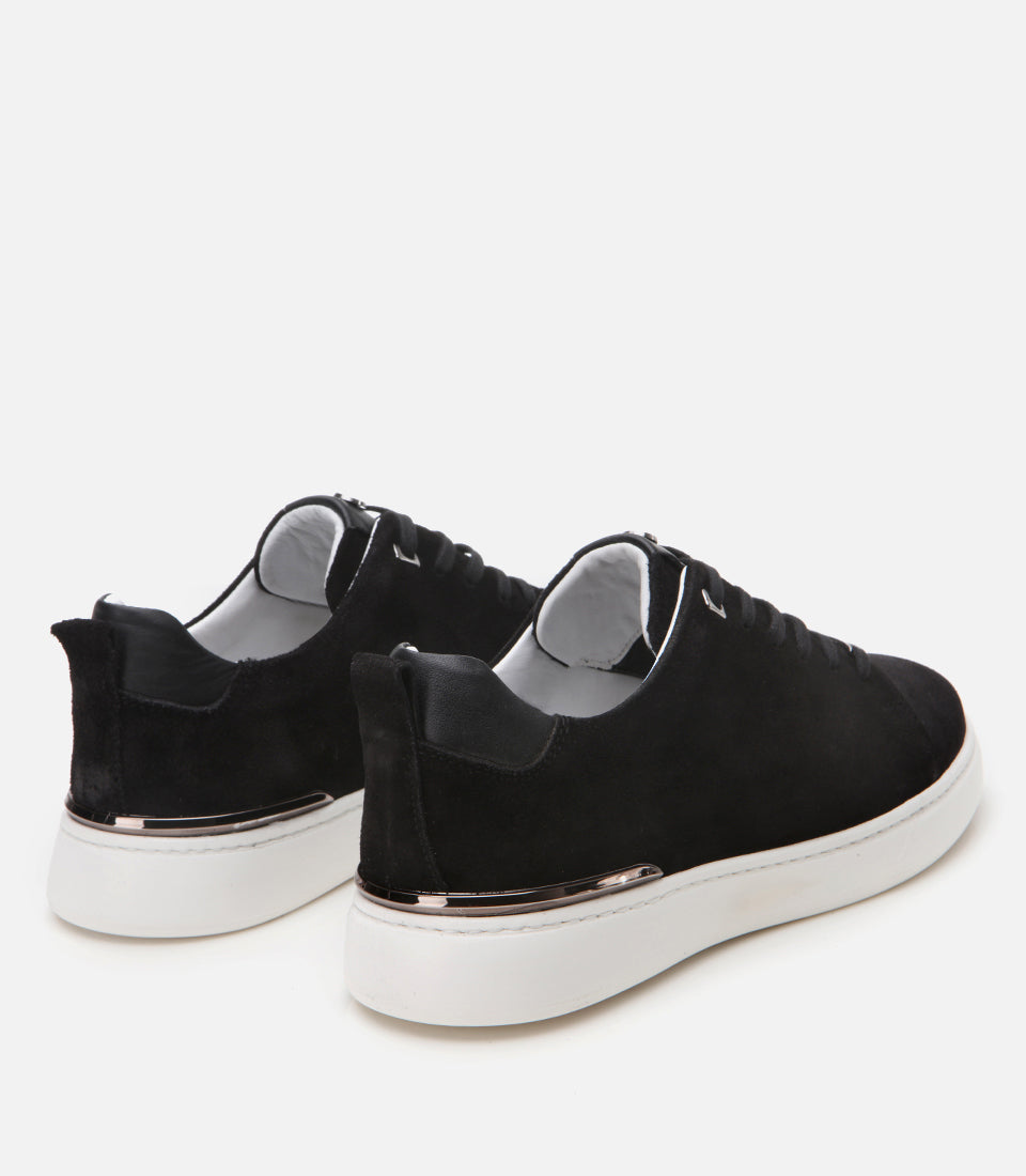 Men's Suede Sneakers - Black