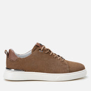 Men's Suede Sneakers - Taupe