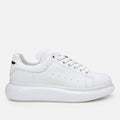 Men’s Leather Trainers - White