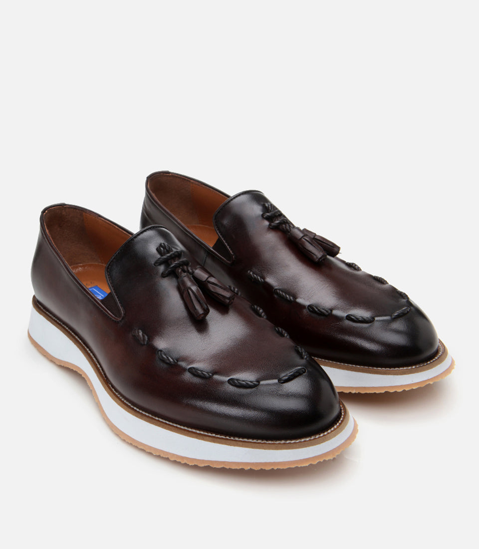 Men’s Leather Classic Loafer - Brown