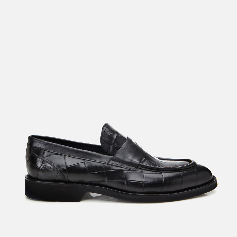 Men’s Leather Classic Loafer - Black
