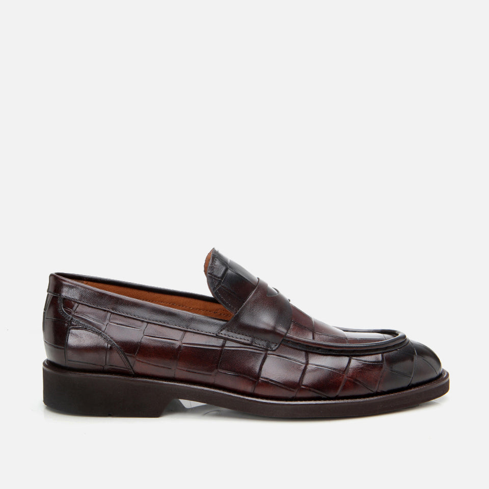 Men’s Leather Classic Loafer - Brown