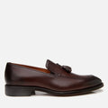 Men's Leather Classic Shoes Tassel Loafers - Brown